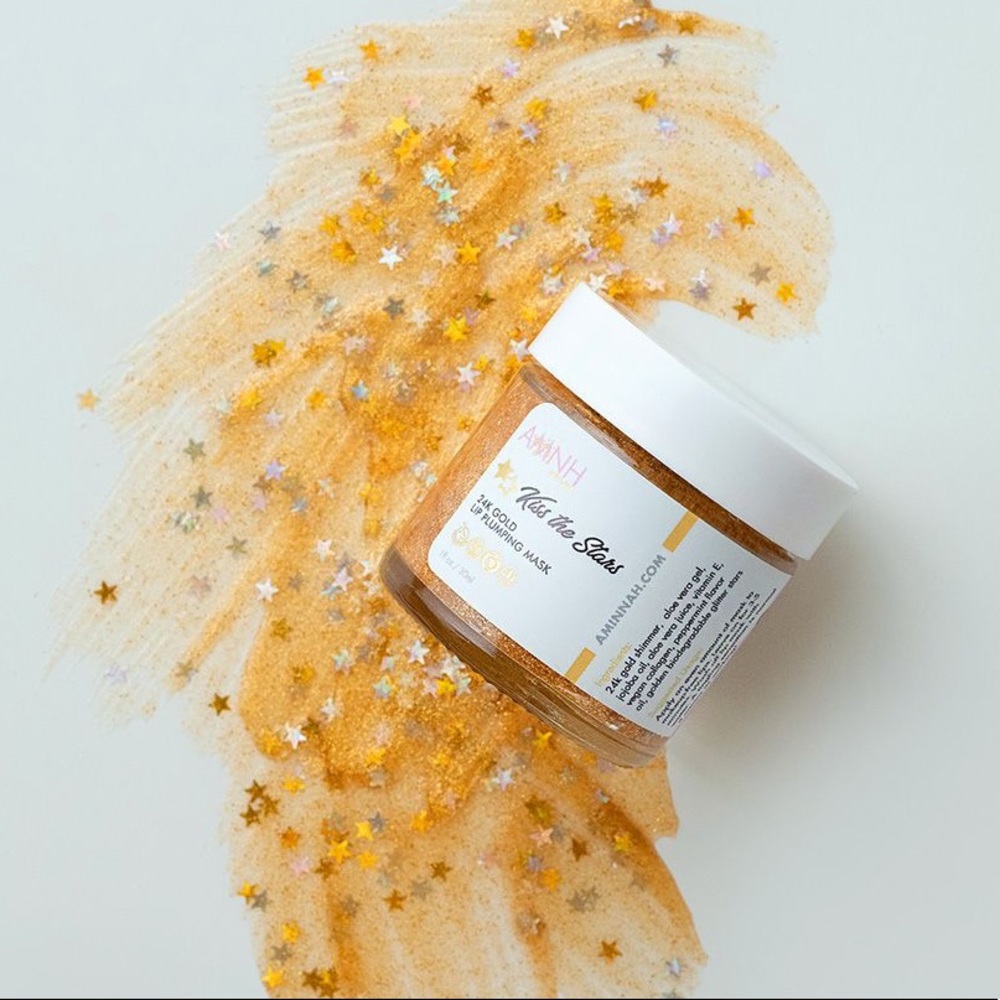 ✨FREE✨ with any purchase - AMNH Kiss the Stars 24k Lip Plumping Mask